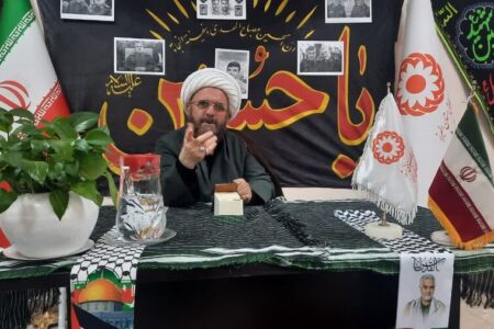 اشتهارد | مراسم گرامیداشت چهلمین روز شهدای اقتدار ایران اسلامی در اشتهارد برگزار شد