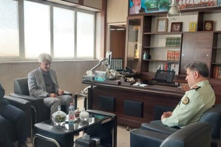 دیدار مدیر کل و معاونین بهزیستی فارس با سردار ملکی فرمانده نیروی انتظامی