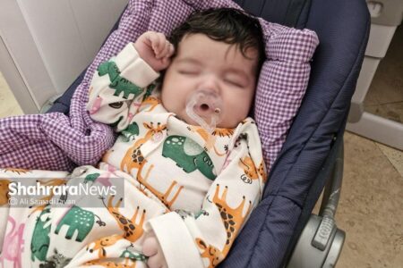 گزارش تصویری | فرشته‌های معصوم شیرخوارگاه حضرت علی اصغر (ع) مشهد