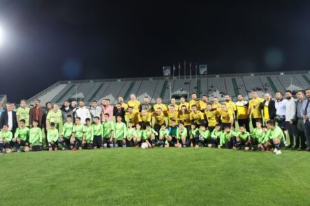 گزارش تصویری ا دیدار دوستانه و خیر خواهانه تیم ستارگان رسانه کشور و تیم فرزندان بهزیستی