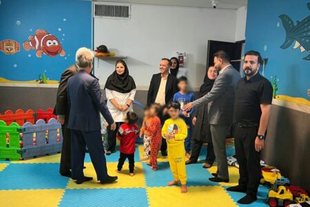 بازدید دکتر موسوی‌چلک در معیت مدیر کل بهزیستی فارس از شیرخوارگاه حضرت ولی‌عصر (عج) صدرا