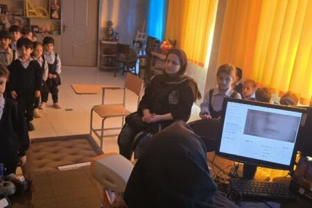 اجرای طرح کشوری پیشگیری از تنبلی چشم در شهرستان اسکو