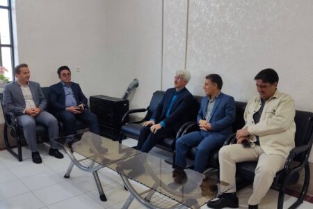 ارسنجان|حضور محمدرضا هوشیار، مدیرکل بهزیستی استان فارس و هیئت همراه در شهرستان