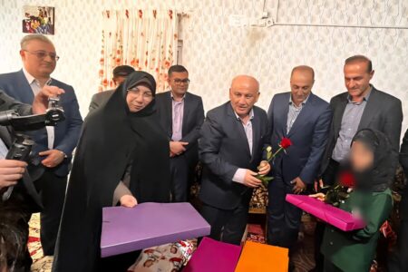 روزی به رنگ لبخند؛ دیدار استاندار مازندران با فرزندان خانه “ماندگار مهر پویا” عباس‌آباد