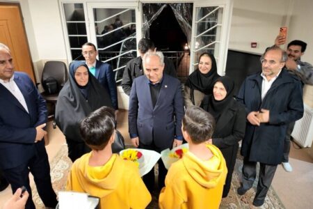 شب یلدای مهربانی؛ استاندار مهمان شکوفه‌های امید شد