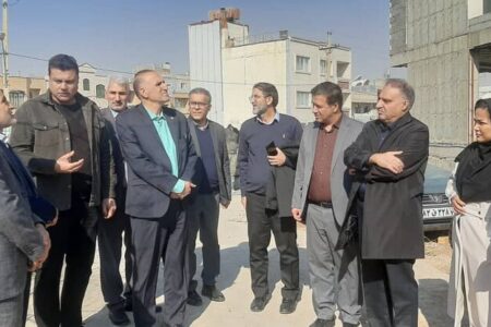 بازدید مدیرکل دیوان محاسبات فارس و سرپرست بهزیستی فارس از مرکز در حال احداث عطر یاس نبوی