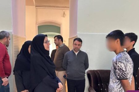 بازدید مدیرکل دفتر خانواده و بانوان بهزیستی کشور از مرکز مراقبت و توانمندسازی فرزندان