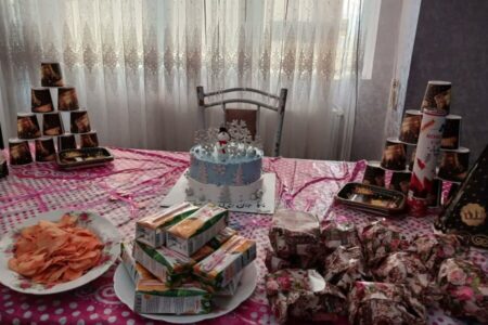 گزارش تصویری| کودکان خانه کوثر اسکو، با هدیه‌های کوچک، خاطره‌ای بزرگ آفریدند