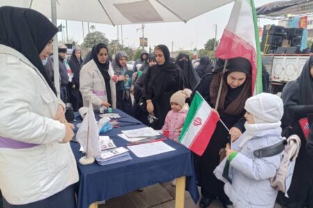 استقرار تیم های اورژانس اجتماعی ادارات بهزیستی استان مازندران در مسیر راهپیمایی روز جهانی قدس