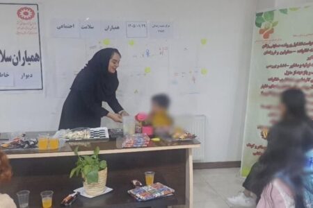 ساوجبلاغ | به مناسبت ولادت باسعادت حضرت معصومه (س)/برنامه مفرّح دیوار خاطرات رنگی برگزار شد