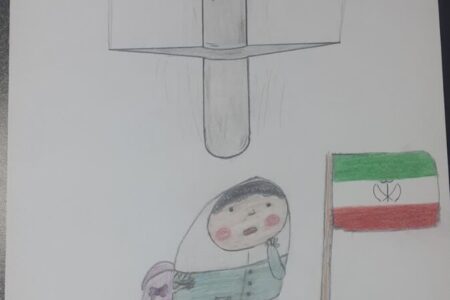 اشتهارد | کودکان تحت پوشش بهزیستی اشتهارد همپای سایر ملت بزرگ ایران در پویش تا پای جان برای ایران مشارکت نمودند