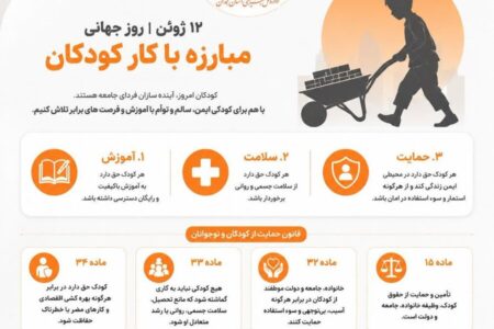 اینفوگرافیک | پایان کار کودکان؛ آینده‌ای روشن در گرو آموزش و امنیت