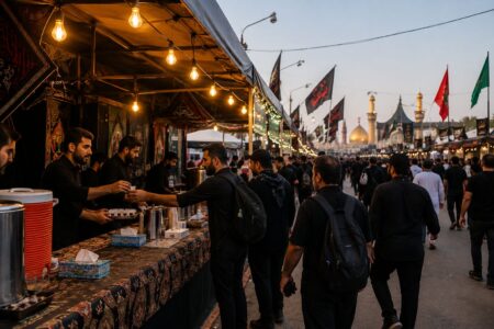 فعالیت ۹۸ موکب آموزش و پرورش در مسیر راهپیمایی اربعین/ بهره‌گیری از ظرفیت تربیتی و فرهنگی اربعین برای پیوند دانش‌آموزان با قرآن و عترت