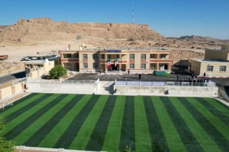 افتتاح ۱۱۵ و کلنگ‌زنی ۳۳۳ کلاس درس همزمان با سفر هیات دولت به خوزستان