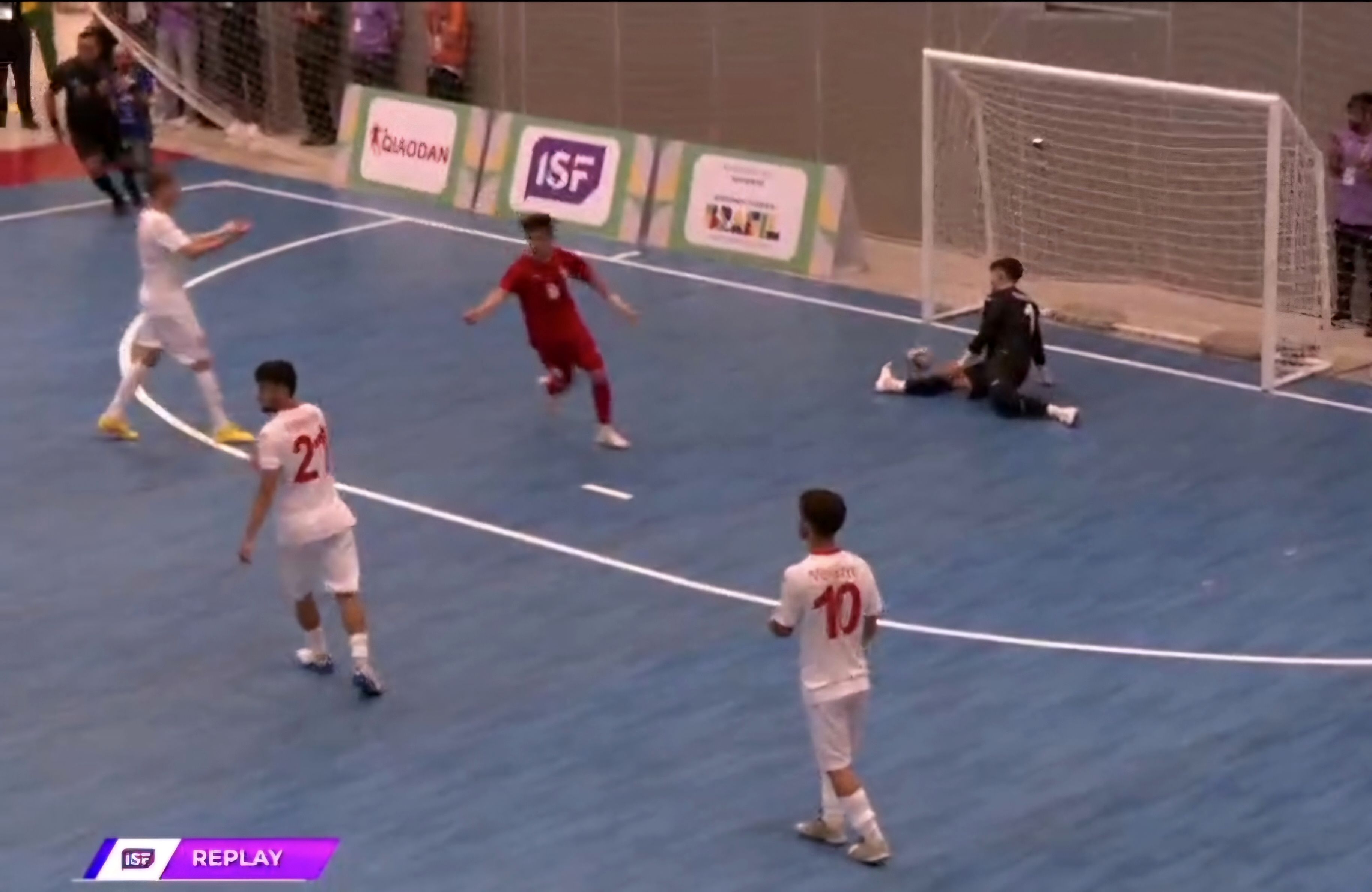 پیروزی پُرگل تیم ملی فوتسال دانش‌آموزی پسران ایران مقابل ترکیه